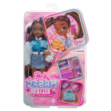Barbie Dream Besties Barbie “Brooklyn” Fashion Doll With 8 Video & Music Themed Accessories - Image 6 of 6