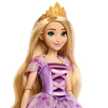 Muñeca De Moda Rapunzel Fiesta De Cumpleaños De Disney Princesas, Inspirada En La Película “Enredados”, Regalos Para Niños, Niñas Y Coleccionistas - Imagen 2 de 6