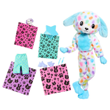 Barbie Cutie Reveal Doll, Dalmatian Costume & Accessories, Color Dream Series With 10 Surprises - Image 4 of 6