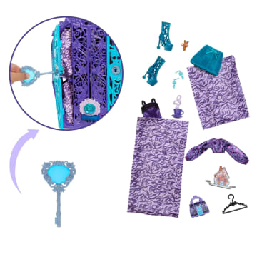 Monster High Gizemli Arkadaşlar Gizemli Bahçe Oyun Seti Ve Bebek, 19'Dan Fazla Sürpriz - Image 4 of 6