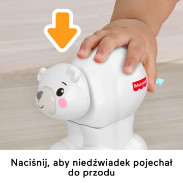 Fisher-Price Miś polarny Raczkuj za mną Zabawka do nauki raczkowania dla niemowląt 9 mies. + - Image 3 of 6