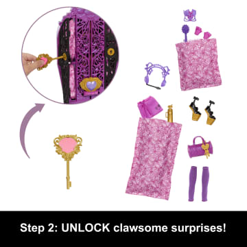 Monster High Skulltimate Secrets Monster Mysteries Playset, Clawdeen Wolf Doll With 19+ Surprises - Imagen 3 de 6