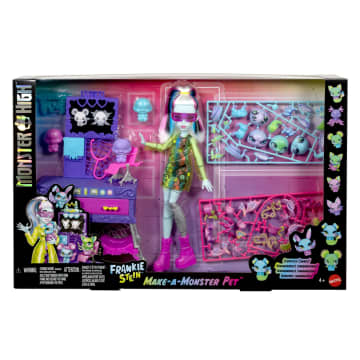 Monster High Make-A-Monster Stwórz pupila Zestaw Lalka i ponad 30 akcesoriów Zabawka 4+ - Image 6 of 6