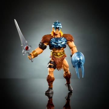 Masters Of Universe Origins & Thundercats He-Man Posable 5.5 Inch Action Figure, 1980s Toy Crossover - Image 2 of 6