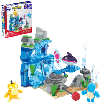 MEGA Pokémon Aquatic Adventure Building Toy Kit, With 3 Action Figures (319 Pieces) For Kids - Image 1 of 6