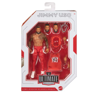 WWE Ultimate Edition Jimmy Uso Action Figure & Accessories Set, 6-Inch Collectible Superstar - Image 2 of 6