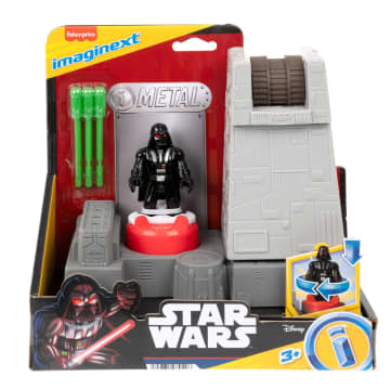 Imaginext Star Wars Death Star Turret Toy Cannon With Darth Vader Diecast Character Key - Image 6 of 6