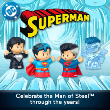Little People Collector Superman Through The Ages Special Edition Set For Adults & Fans, 4 Figures - Image 2 of 6