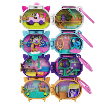 Polly Pocket Sevimli Hayvanlar Kompakt Oyun Setileri, 4 Yaş Ve Üzeri Kızlar İçin Gyv99 - Bild 1 von 4