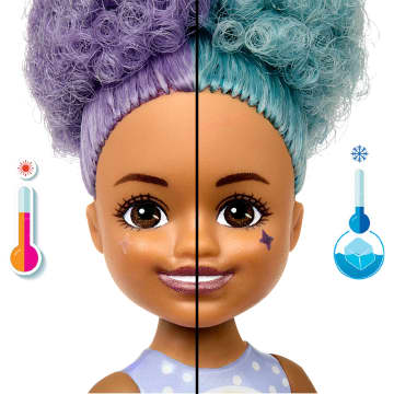 Barbie Pop Reveal Chelsea Seria Soczek Lalka, figurka zwierzątka i akcesoria Zestaw Zabawka 3+ Mix - Image 3 of 4