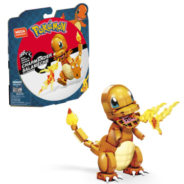 Mega Construx Pokémon – Figurine Articulee Salameche a Construire - Imagen 1 de 6