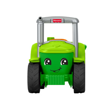 Tractor De Little People De Fisher-Price, Vehículo Musical De Granja, Juego De Arrastre, 2 Figuras Para Peques - Bild 5 von 6