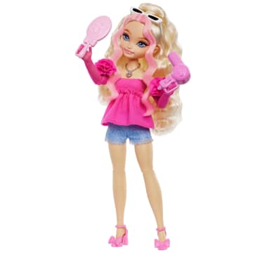 Barbie Dream Besties Barbie 'Malibu', Bambola Alla Moda Con 8 Accessori A Tema Capelli E Make-Up - Image 5 of 6