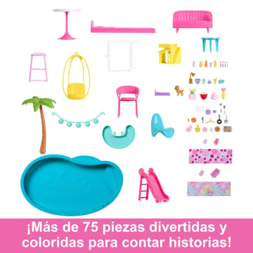 Barbie Dreamhouse 2023 Casa Muñecas, Muebles Y Accesorios +3 Años - Imagen 3 de 6