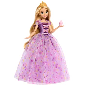 Muñeca De Moda Rapunzel Fiesta De Cumpleaños De Disney Princesas, Inspirada En La Película “Enredados”, Regalos Para Niños, Niñas Y Coleccionistas - Image 1 of 6