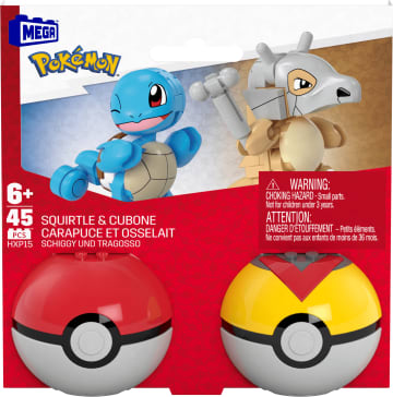 Conjunto De Construcción De Poké Ball De Pokémon De Mega Con 2 Figuras De Acción (45 Piezas) Para Niños Y Niñas - Image 7 of 7