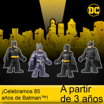 Conjunto Del 85. Aniversario De Batman De Dc Super Friends De Imaginext Con 4 Figuras De Películas - Image 2 of 6