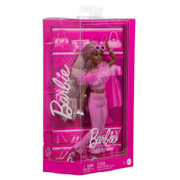 Şık Aksesuarları Ve Klasik Tarzdaki Pembe Kıyafetleriyle Barbie Stil İkonu Bebekler - Imagen 7 de 8