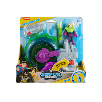 Imaginext Dc Super Friends Lex Luthor Spinning Saw Vehicle & Figure Set For Preschool Kids - Image 6 of 6