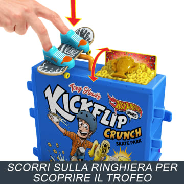 Hot Wheels Skate Ciotola Per Cereali Da Skate Di Tony Hawk Con 1 Tavola Esclusiva E Un Paio Di Scarpine Da Skate - Image 5 of 6