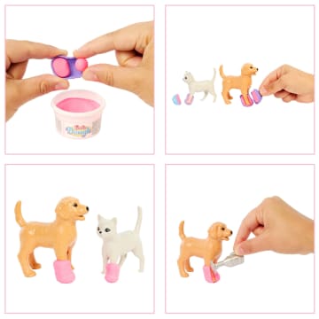 Conjunto Clínica Veterinaria De Barbie Con Muñeca De Pelo Rosa, Muebles De Consulta Veterinaria Y Más De 10 Accesorios - Image 3 of 6