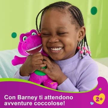 Fisher-Price Il Mondo Di Barney Barney, Dinosauro Peluche Da 16,5 Cm Per Bimbi Piccoli E Bambini in Età Prescolare - Image 2 of 6