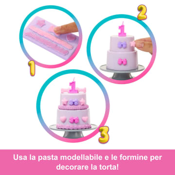 Barbie Party Unboxed, Serie Compleanno Del Cucciolo, Bambola Birthday Bows E Accessori, Con 10 Sorprese - Image 5 of 6
