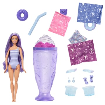 Conjunto De Juego De Muñeca Y Accesorios De La Colección Dulces De Barbie Pop Reveal, Muñeca De Moda Donut Dreams Y Mascota - Image 2 of 6