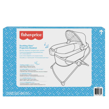 Fisher-Price Soothing View Projection Bassinet Cradle - Image 6 of 8