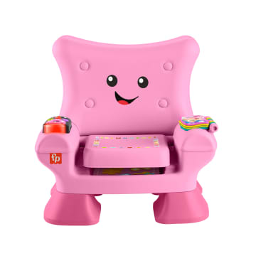 Fisher-Price-Éveil Progressif Rires Et Éveil-Chaise Électronique Rose - Image 1 of 2