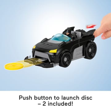 Fisher-Price Imaginext DC Super Friends Metal Force Batmobile Toy Car & Batman Action Figure Set - Image 3 of 6