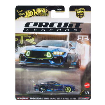 Hot Wheels Premium Car Culture Circuit Legends Rtr Mustang Drift Sammel-Spielzeugauto Im Maßstab 1:64 - Image 6 of 6