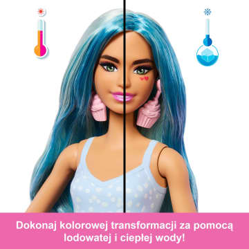 Barbie Pop Reveal Seria Stylowy deser Lalka, figurka zwierzątka i akcesoria Zestaw niebieski Zabawka 3+ - Bild 4 von 5