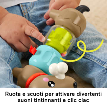 Fisher-Price Fp Pets Bassotto Gira E Gioca, Giocattolo Sensoriale Per Le Capacità Motorie Complesse Per Bambini - Image 3 of 6