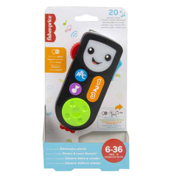 Fisher-Price „Ucz się i śmiej!” Edukacyjny pilocik Edukacyjna zabawka – wersja z wyborem języka - Image 6 of 6