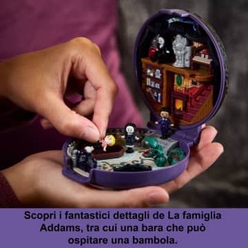 Polly Pocket La Famiglia Addams, Cofanetto Da Collezione, Bambole in Edizione Speciale E Playset - Image 3 of 6