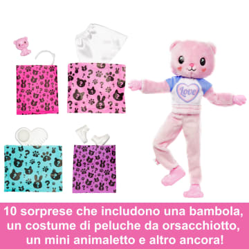 Cutie Reveal Serie Pigiamini Orsacchiotto Di Peluche - Image 3 of 6