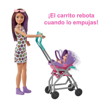 Conjunto De Juego Skipper Babysitters Inc. De Barbie Con Muñeca Y Cochecito, A Partir De 3 Años - Imagen 3 de 6