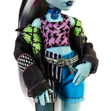 Monster High Frankie Stein, Bambola Alla Moda Con Cucciola Watzie E Accessori - Image 4 of 6