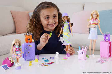 Barbie-Chelsea En Voyage-Coffret Avec Chiot Et Accessoires - Imagen 2 de 6