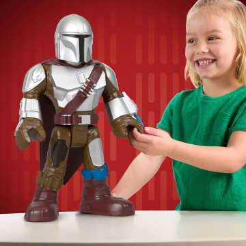 Imaginext - STAR WARS - Figurine XXL The Mandalorian, 40 cm - Imagen 6 de 6