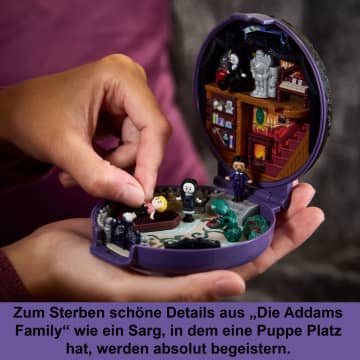 Polly Pocket Sammler Die Addams Family-Schatulle, Sonderedition Puppen Und Spielset - Imagen 3 de 6