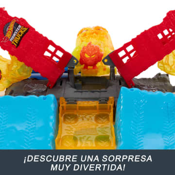 Conjunto De Juego De Semifinales Arena Smashers De Monster Trucks De Hot Wheels - Imagen 4 de 4