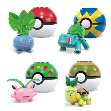 Mega Pokémon 4 Pflanzen-Typ Pokémon Sets - Bild 4 von 6