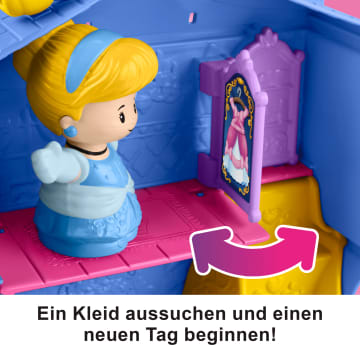 Fisher-Price Little People Disney Prinzessin Cinderellas Spielset für unterwegs - Image 3 of 6