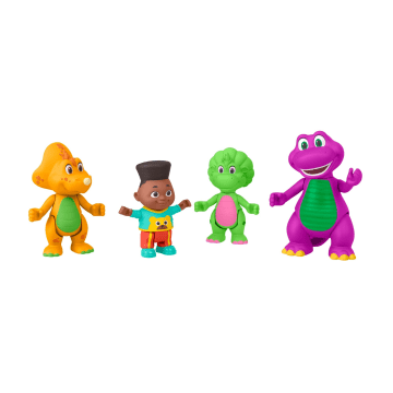 Fisher-Price Barney's World Barney Hey Friends Pack With 4 Figures - Image 1 of 6