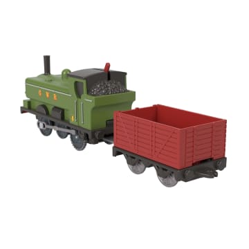 Thomas & Friends By Fisher-Price Motorized Classic Duck Engine, Battery-Powered Toy Train & Cargo - Image 4 of 6