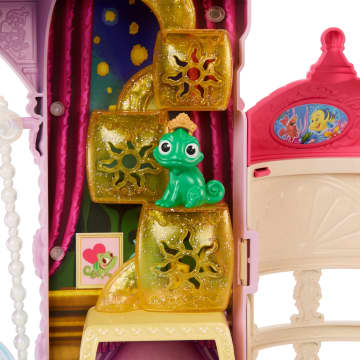 Conjunto De Juego Palacio De Mascotas De Disney Princesas Con 7 Zonas De Juego, 3 Mascotas, Más De 20 Muebles Y Accesorios - Imagen 2 de 6