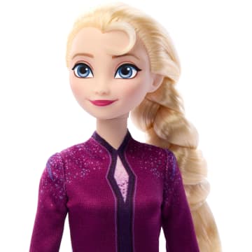 Muñeca De Moda De Elsa Y Figura De Osito Polar De Disney Frozen Con 4 Accesorios De Cuidado - Imagen 2 de 6