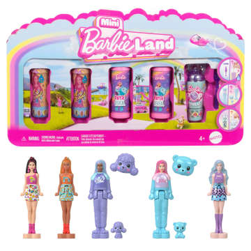 Barbie Mini Barbieland 5'Li Paket Pop Reveal Bebekler, 4 Cm'Lik Sürpriz Mini Bebek Ve Duyusal Gelişime Yönelik Oyuncak (Stiller Çeşitlilik Gösterebilir) - Imagen 1 de 6